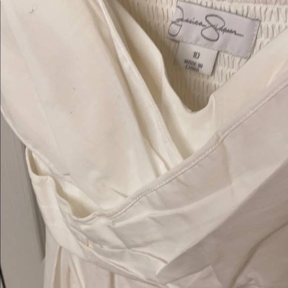 NWT  ivory cotton/lace sundress 👗 ADORABLE - Picture 2 of 6